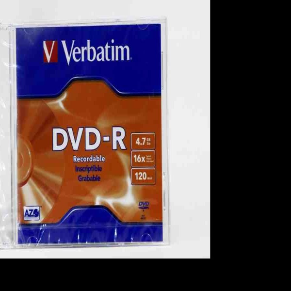 DVD-R VERBATIM 4.7GB 16X 120MIN. CAJA C1 95093